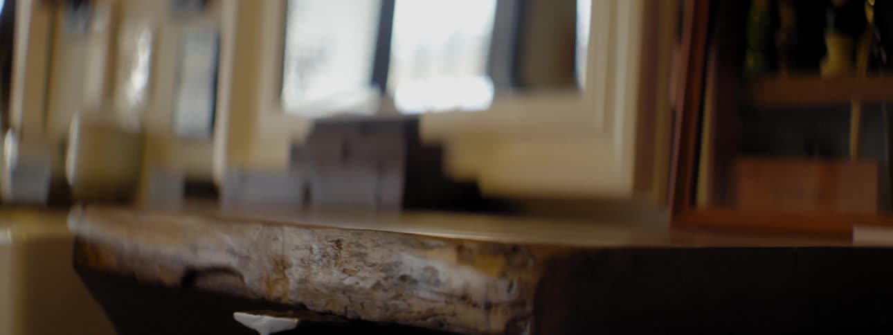 Inside of a house with many objects in it