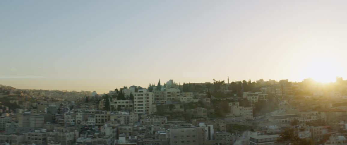 Densely packed buildings in a metropolis during the day