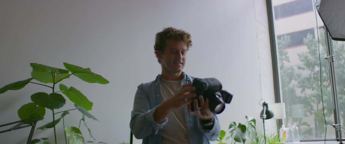 Photographer taking photos