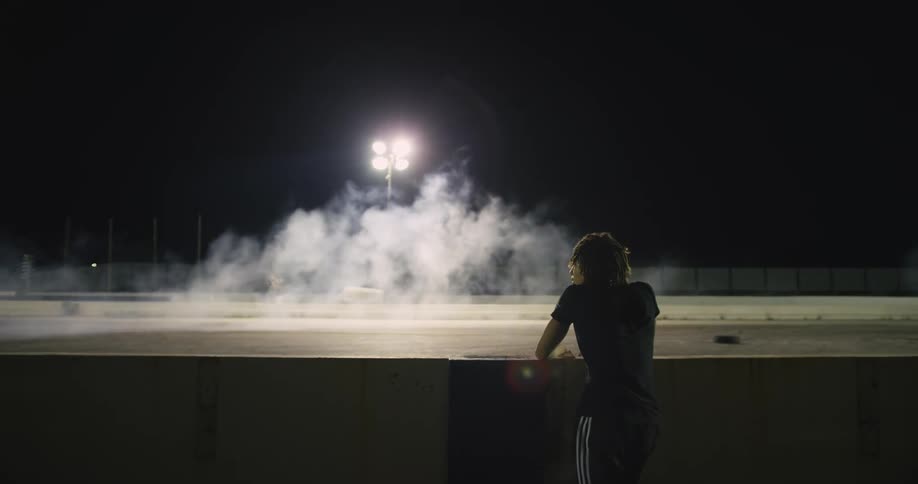 Person standing outdoors