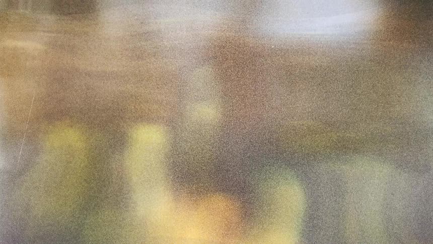 Items under water shimmer and blur near surface