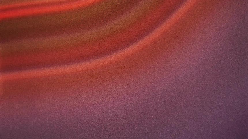Bands of changing colors flow in digital graphic