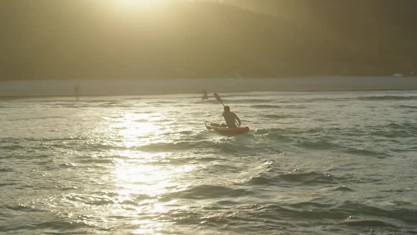 Person in kayak