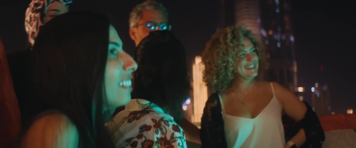 Group of people talking