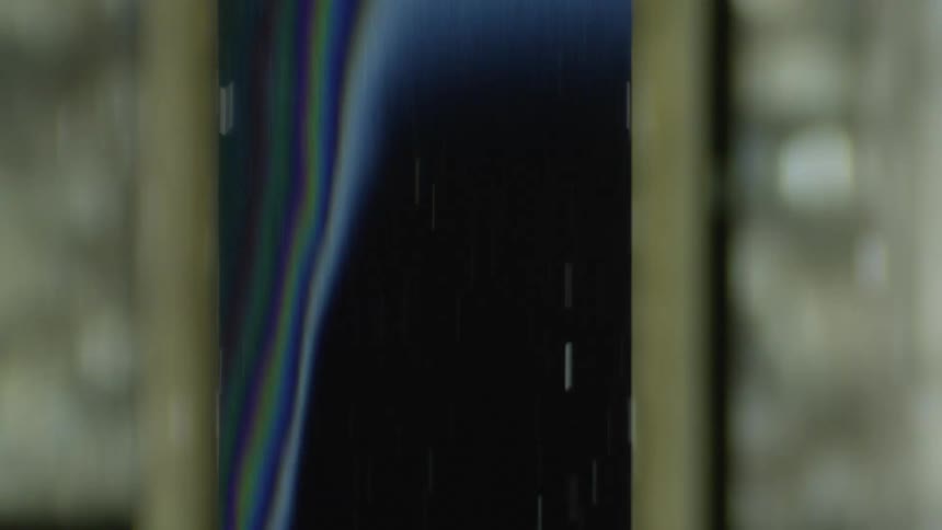 A close up of a chip in a computer