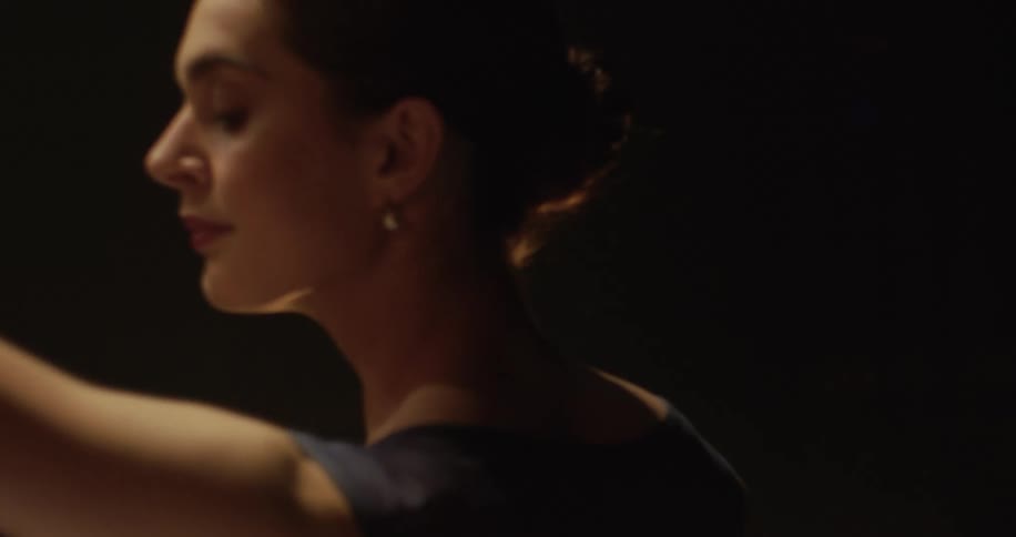 A woman is dancing ballet