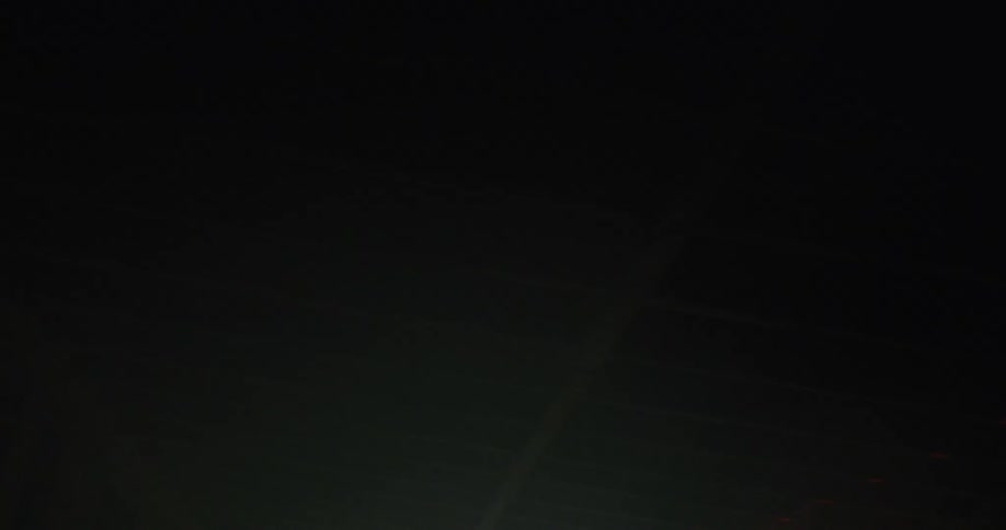 Flares moving across the night sky