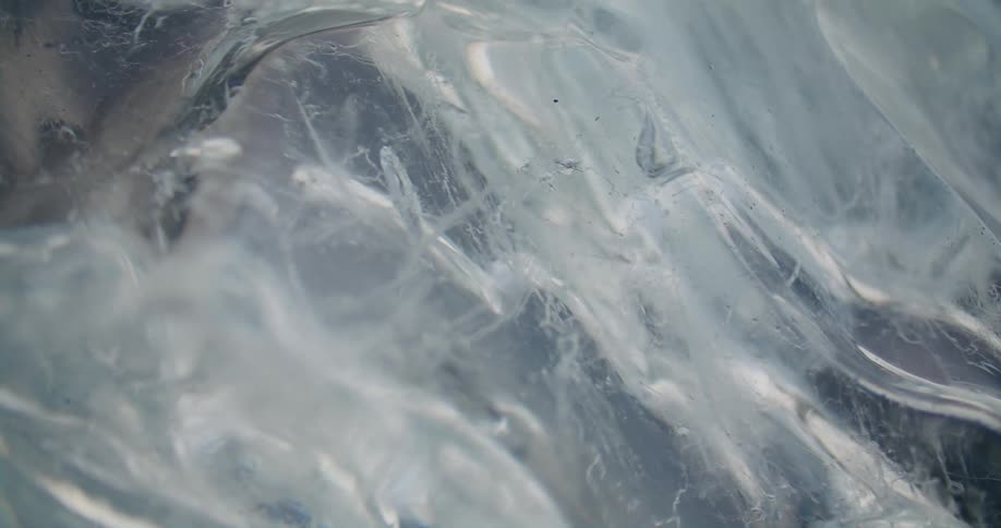 A close up of a chunk of ice