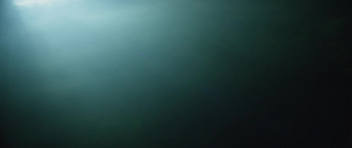 Lights flashing in a dark room