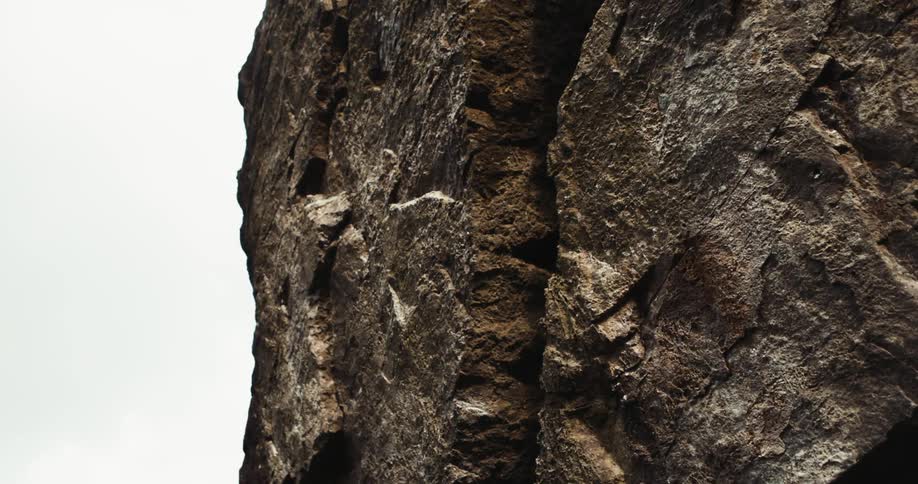 Close up of a cliff