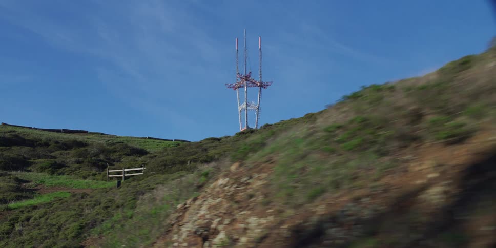 Aerial view of the countryside is displayed