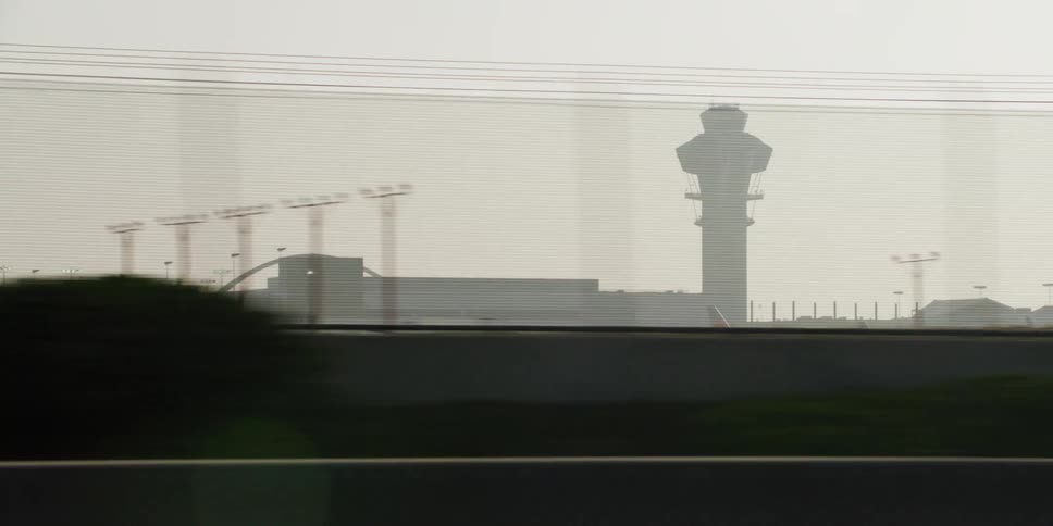 Airport from the highway