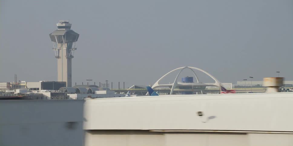 A view of planes at an airport