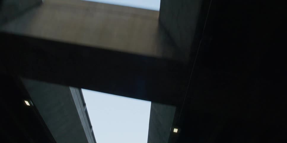 The skylight is under the overpass