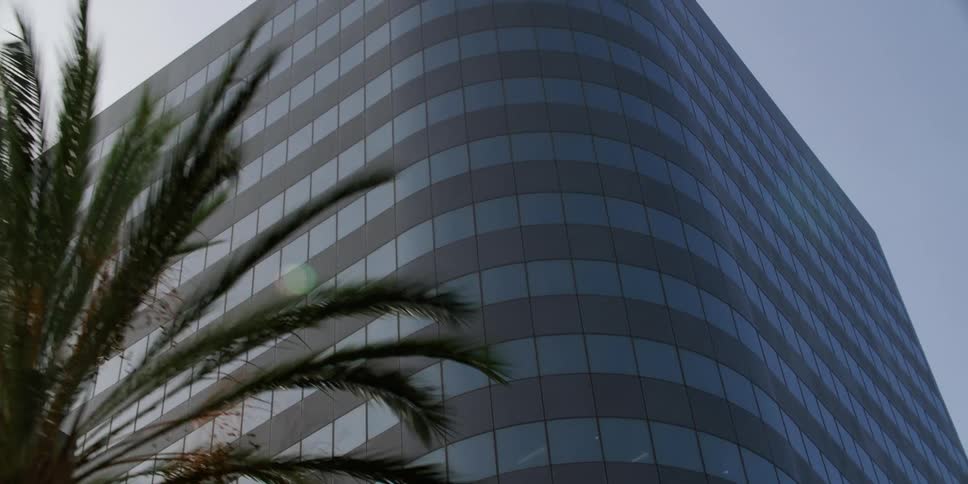 The exterior of a high rise office building