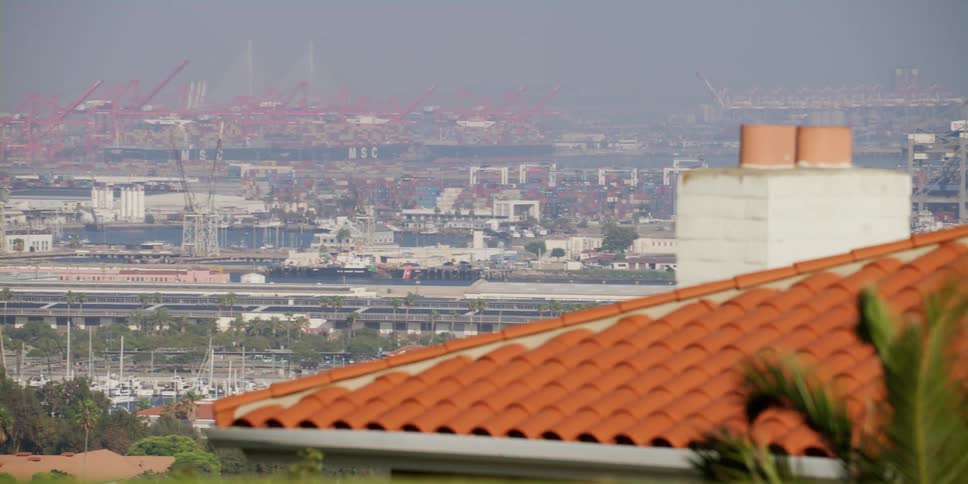 A view of a city with buildings