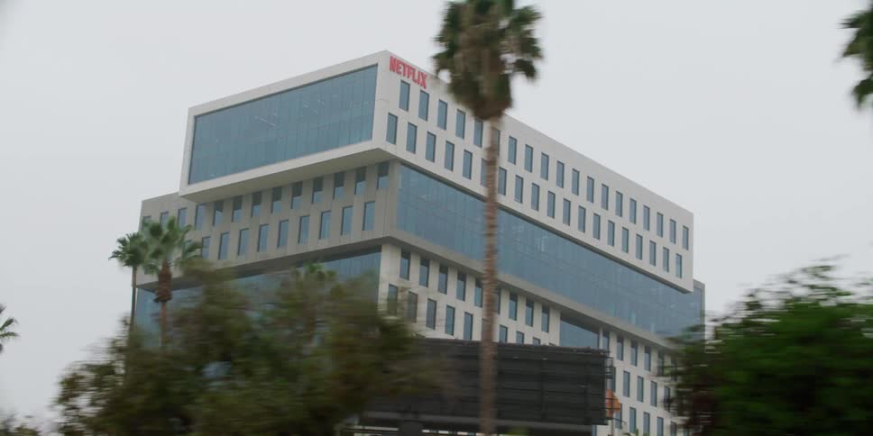 A view of a building in a city
