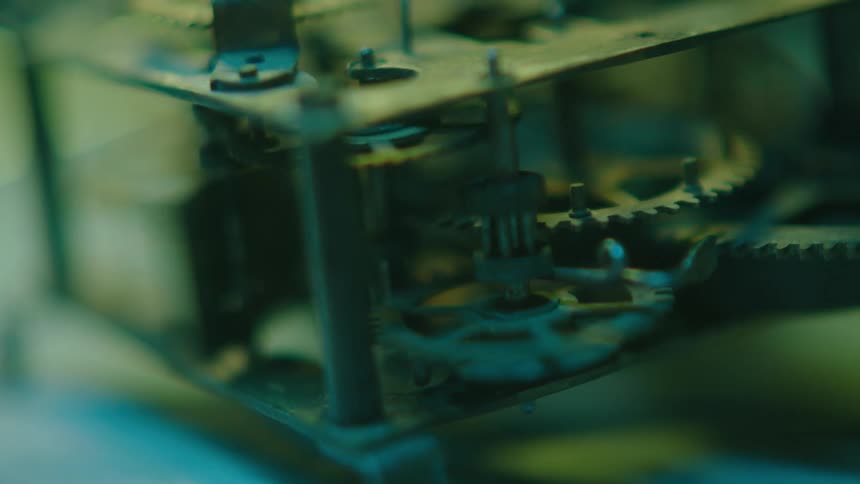 The gears are turning on a mechanical device
