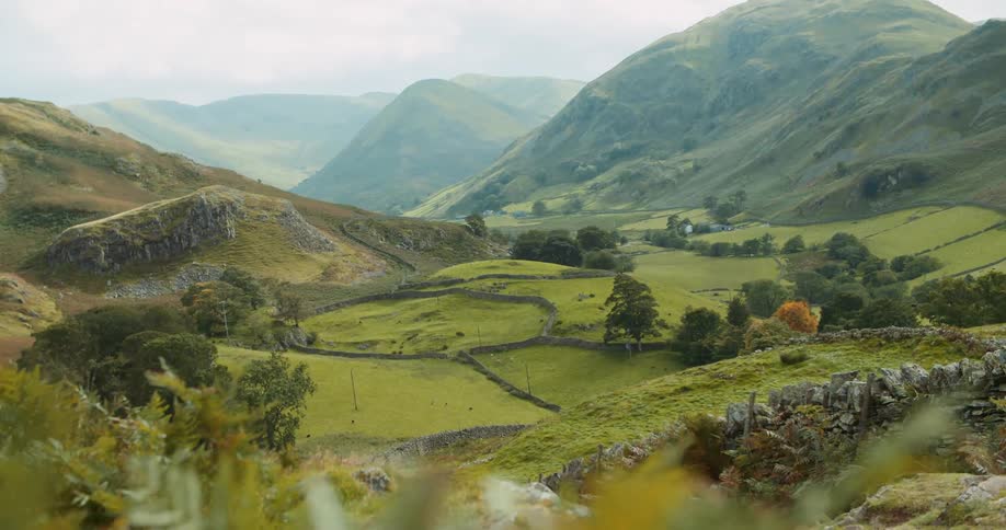 The wind is blowing hard on the hills