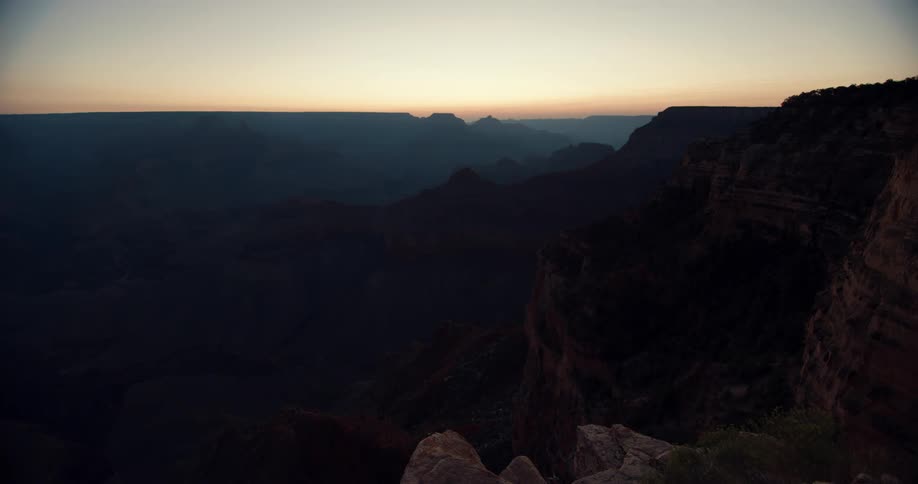 Aerial view of the grand canyon national park in arizona at morning
