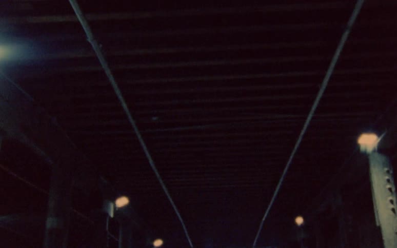 Lights illuminating a dark passage