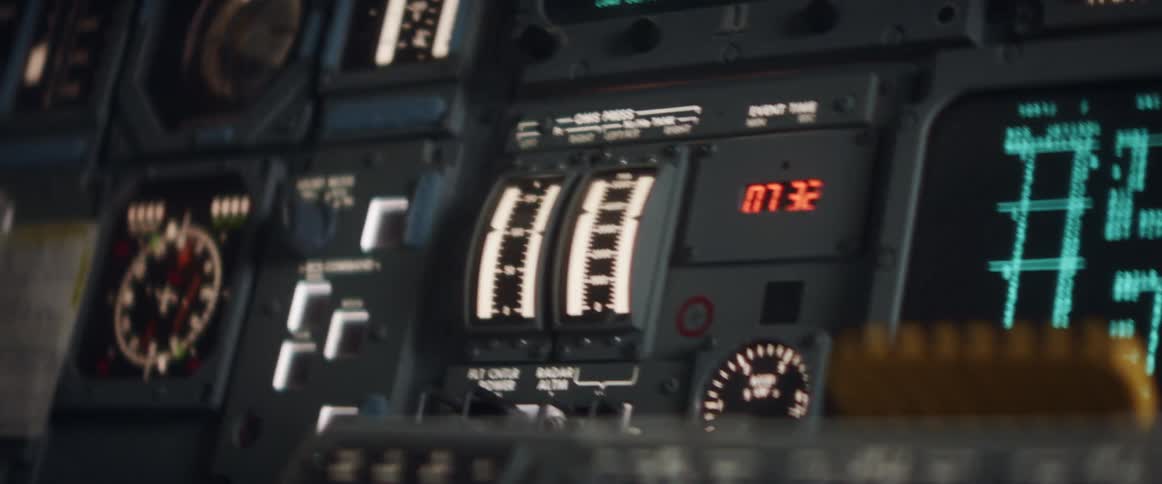 The control panel is shaking