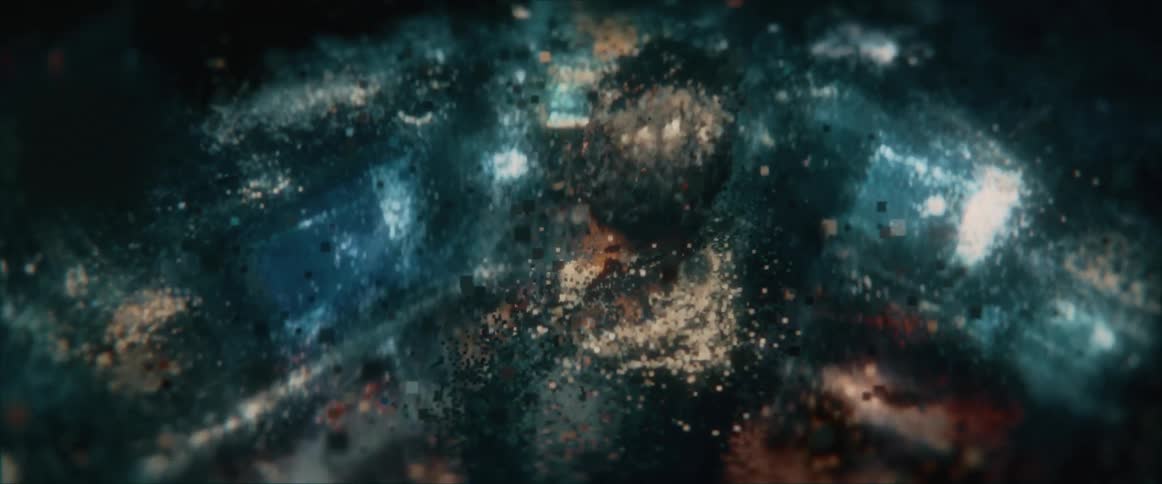 The digital image is breaking apart
