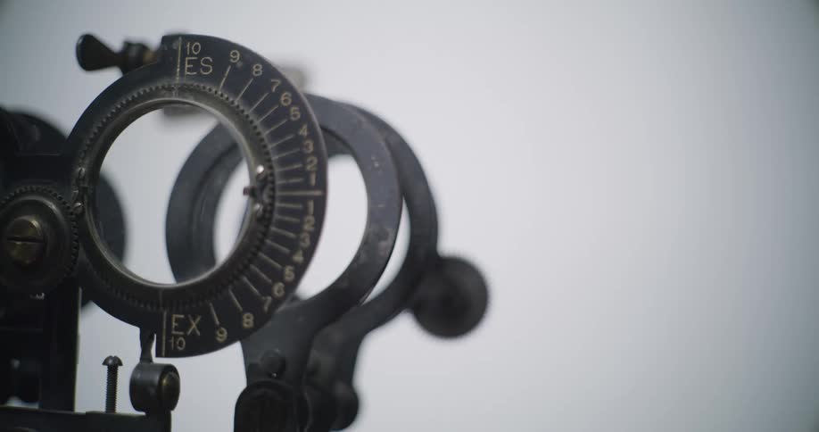 A vintage cameral lens
