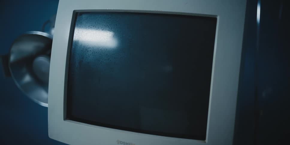 Close up of a computer monitor