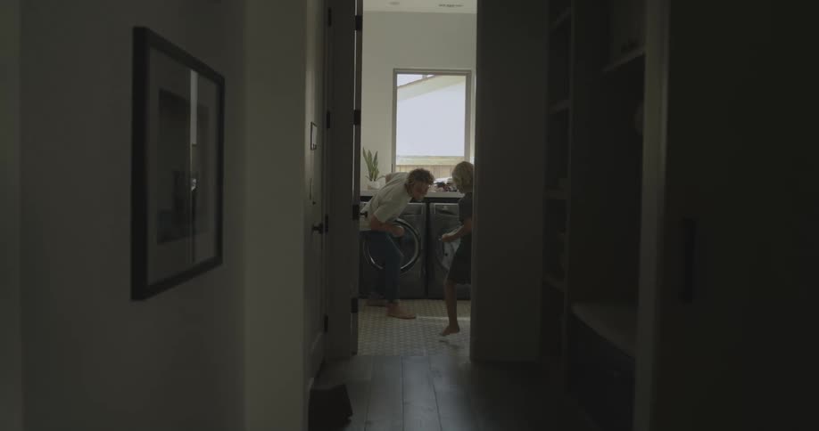 A view of two people inside
