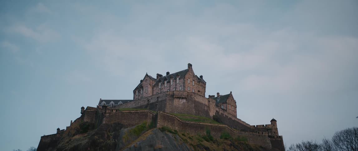 Edinburgh Castle on Castlehill, Scotland, United Kingdom