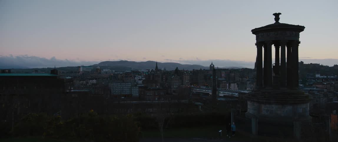 Edinburgh skyline from Calton Hill - Scotland, United Kingdom