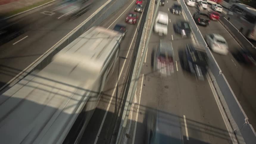 Heavy traffic is on the roads