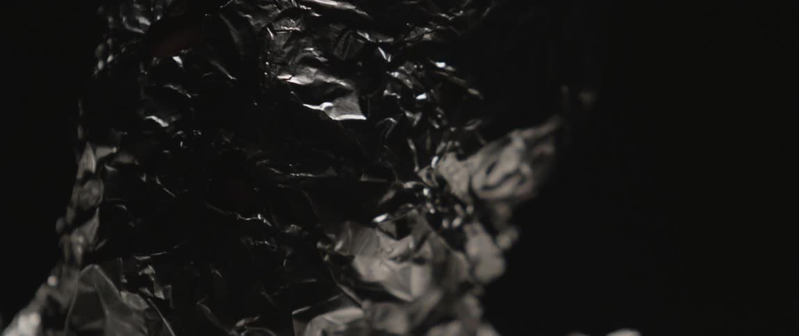 Persons head covered in tin foil