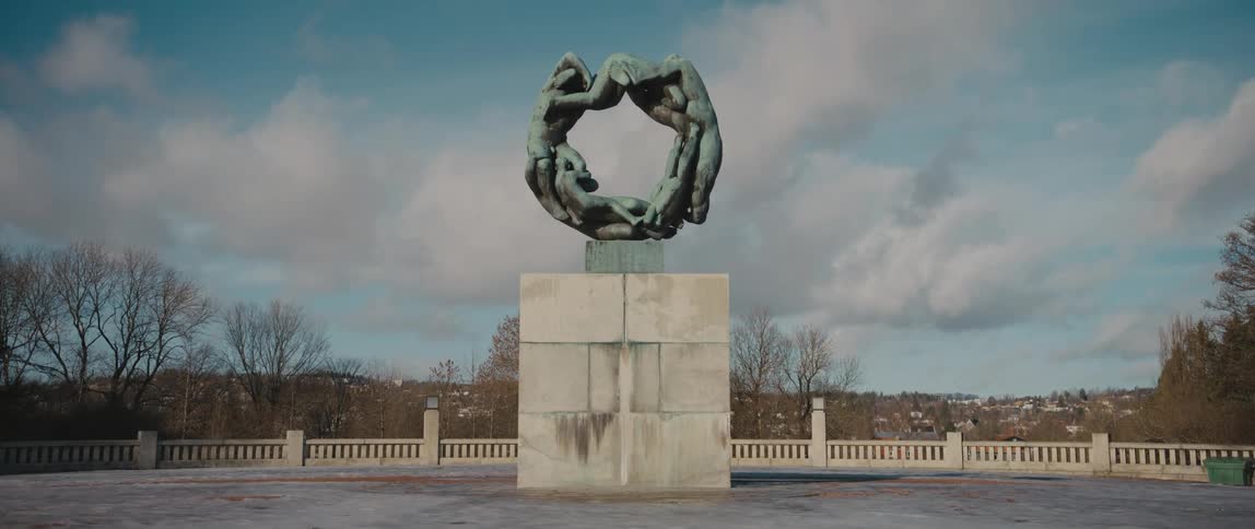 The Wheel of Life sculpture by Gustav Vigeland in Frogner Park, Oslo, Norway