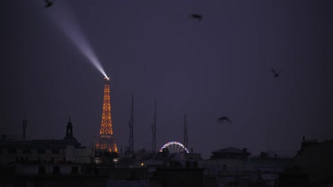 Eiffel Tower at night