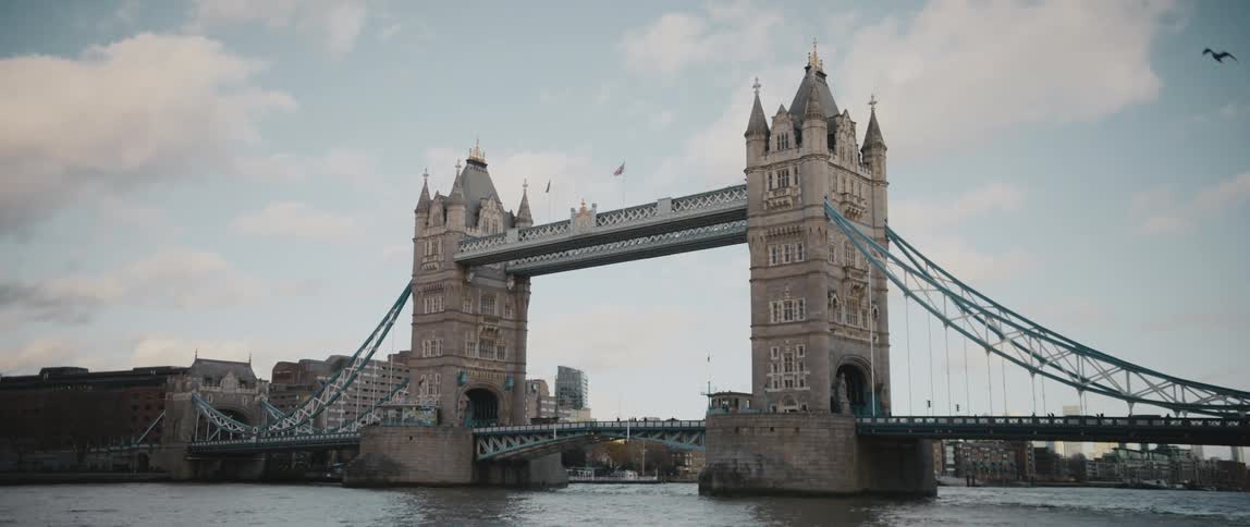A view of London Bridge over River Thames