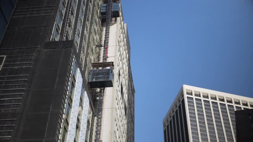 Buildings on a clear day