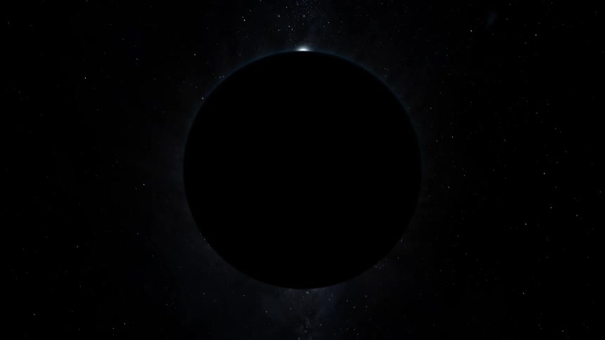 The sky goes dark