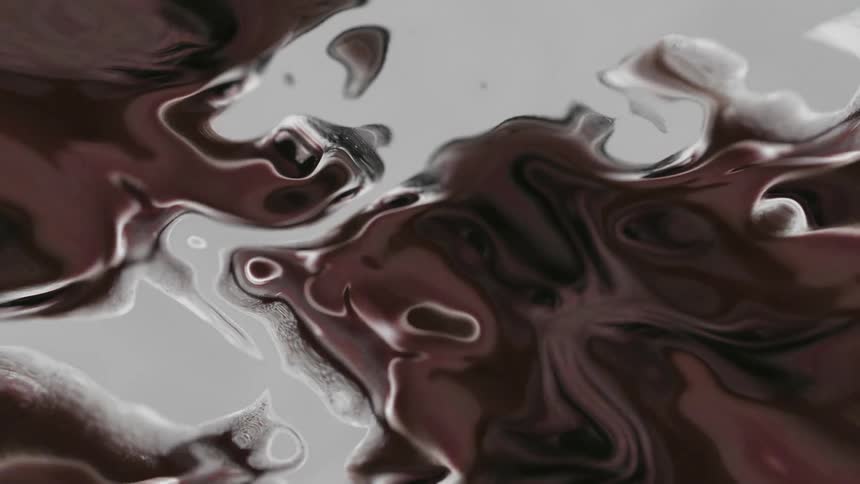 Graphic of womans face swirls and blends in digital image