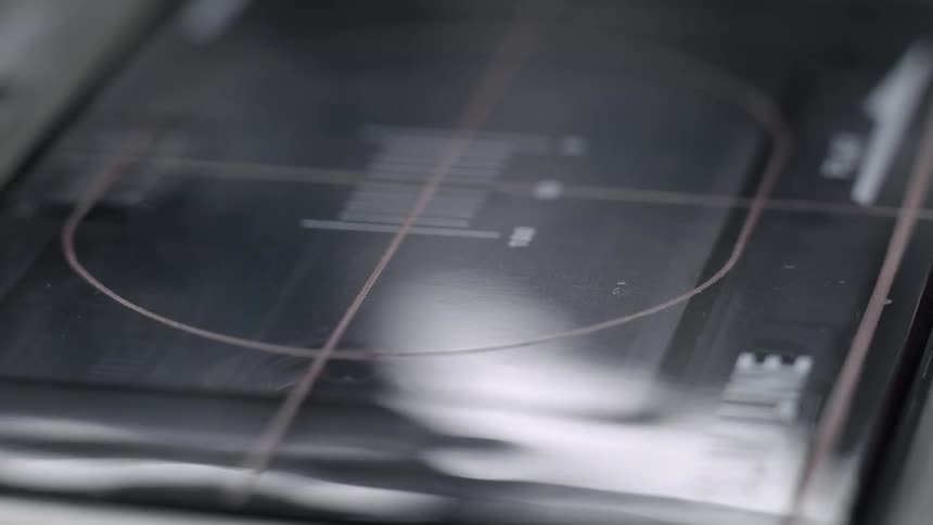 The cassette recorder is empty