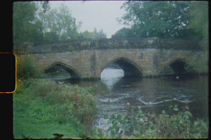 The water is rough under the bridge