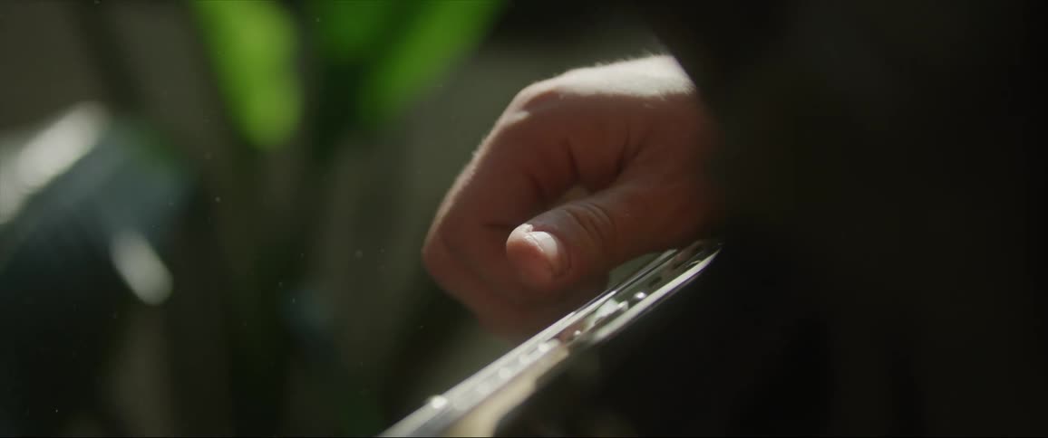 A man plays the guitar in his garden