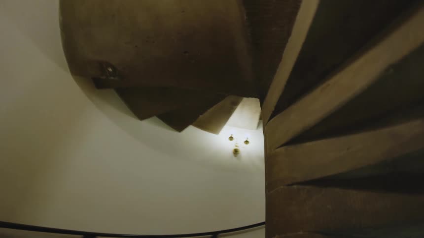 US Capitol Spiral Stairs that lead to Rotunda & Speakers office