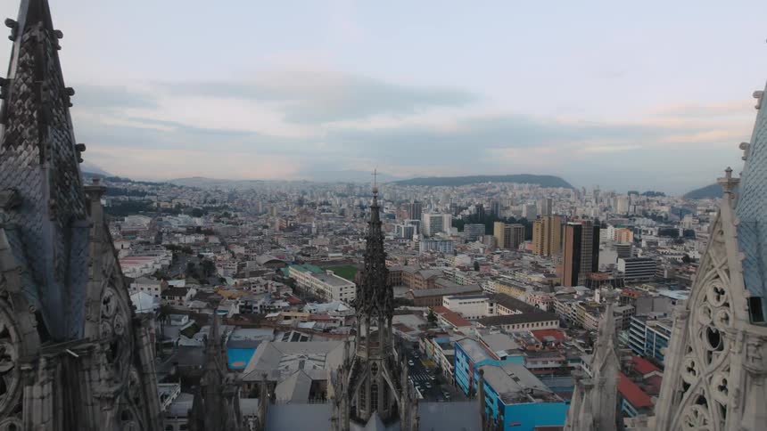 The city is full of buildings