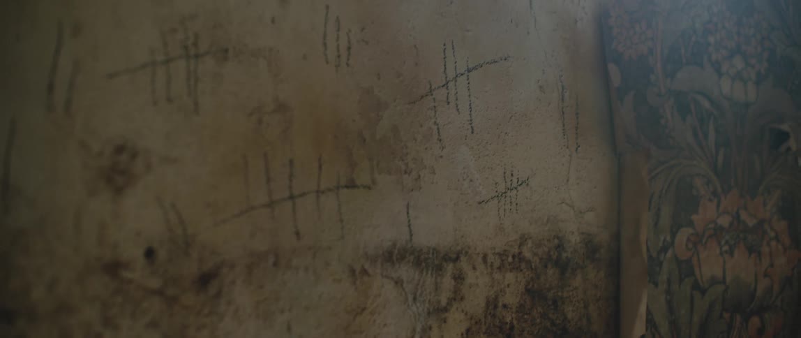 Lines are written on the wall