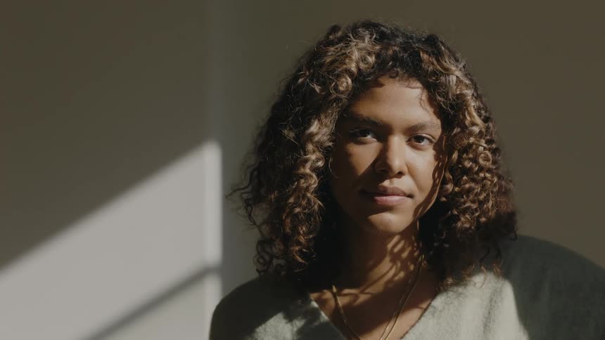 Portrait of a powerful woman
