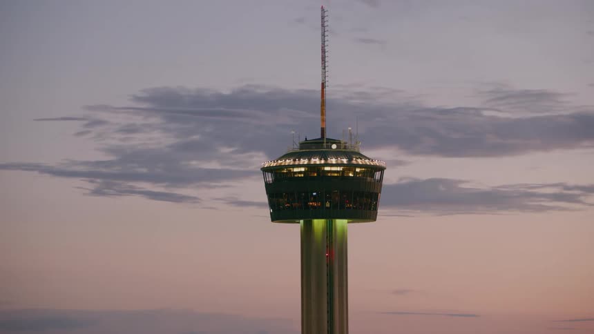 The tower of americas in san antonio at night