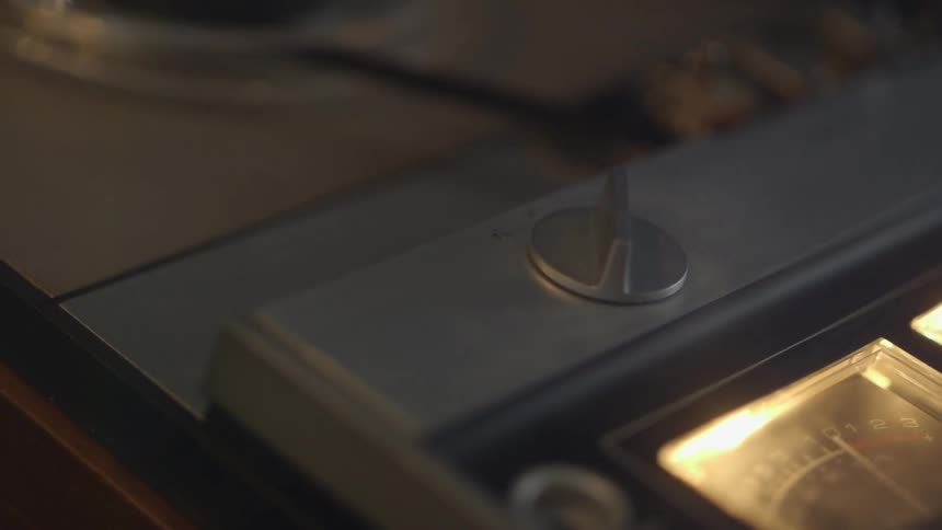 Close up of dials on a piece of equipment