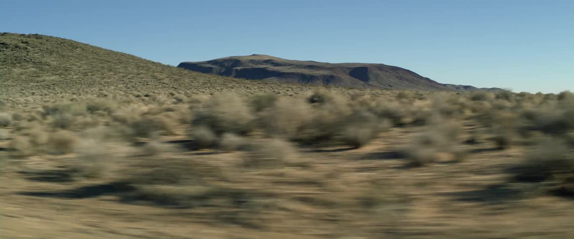 A view of the desert